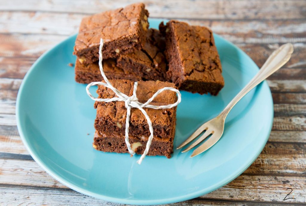 SchokoNussTraum Pekannuss Brownies