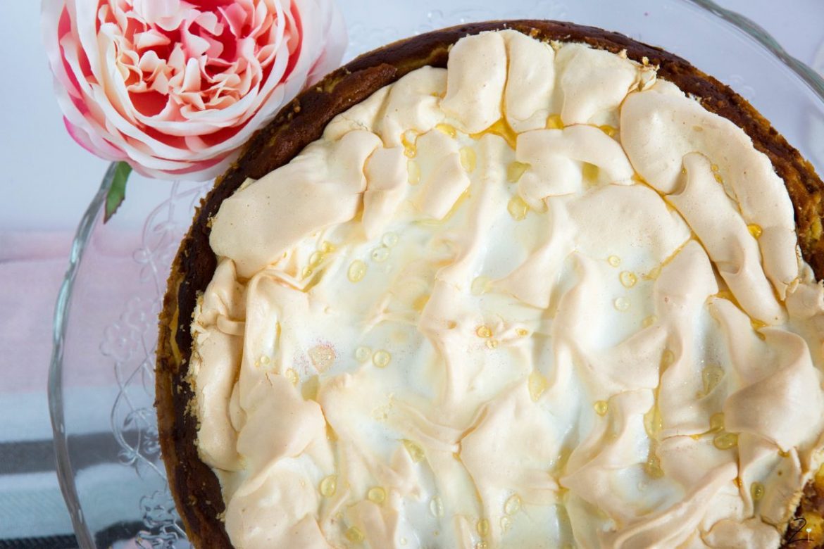 Tränenkuchen: Käsekuchen mit Baiser | Zimtblume.de