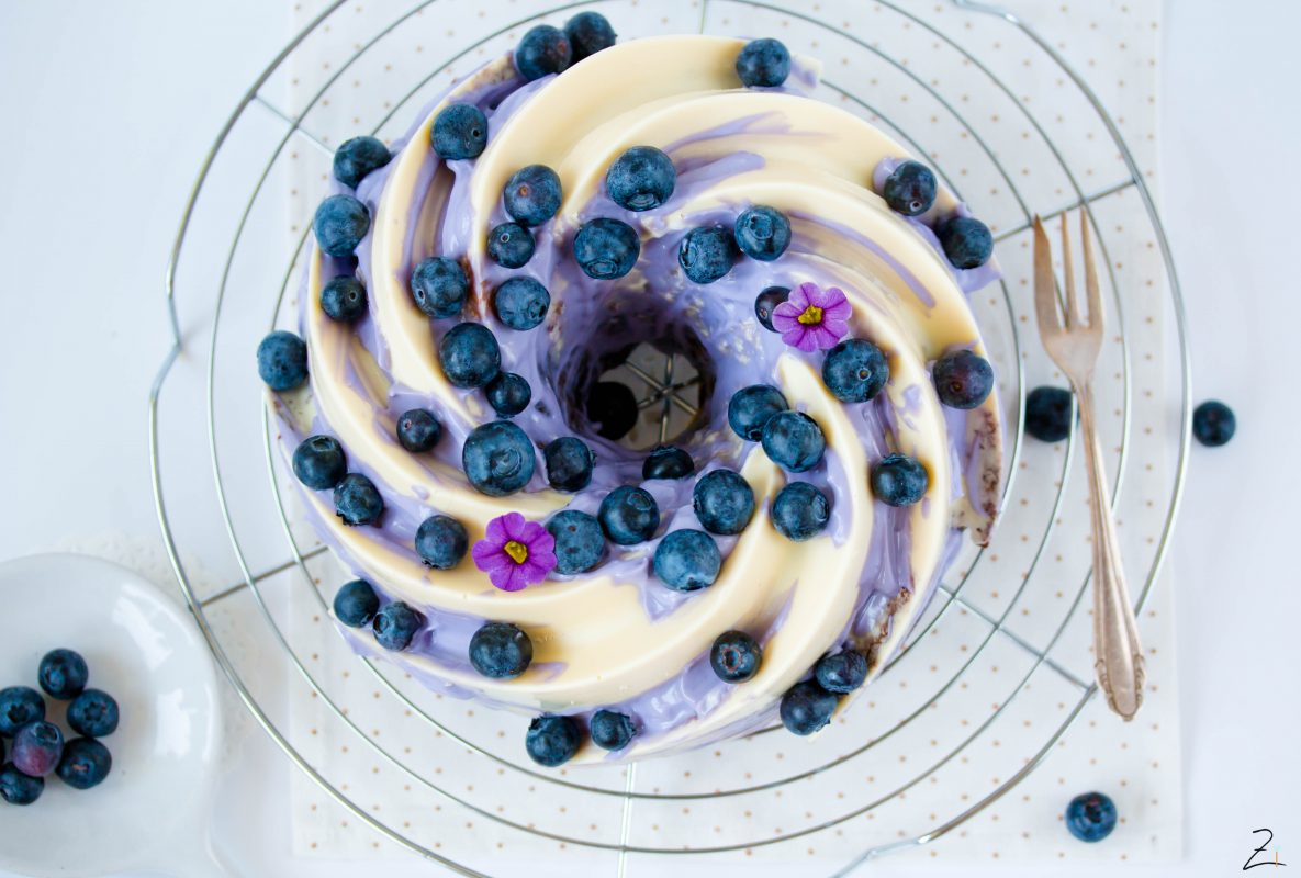 Marmorkuchen mit Blaubeeren | Das beste Rezept
