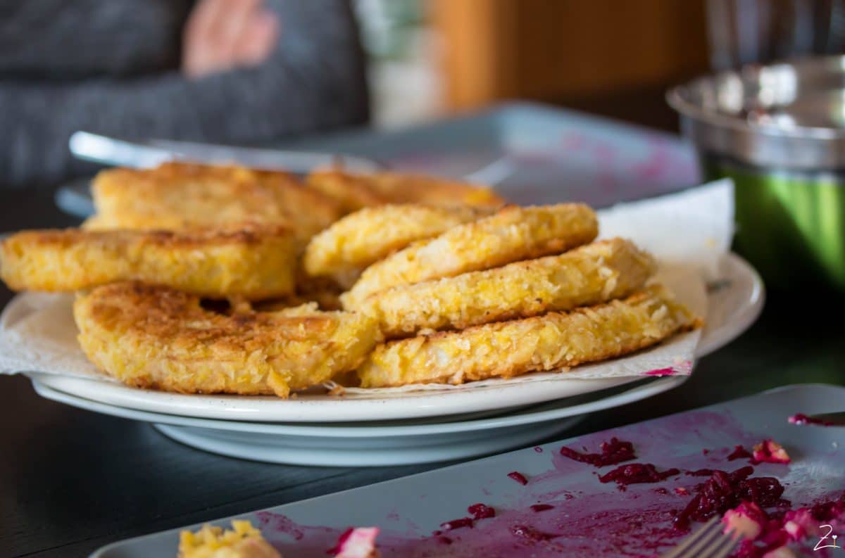 Rezept für Sellerieschnitzel wie bei Mama 🥇 Vegetarisches Gericht