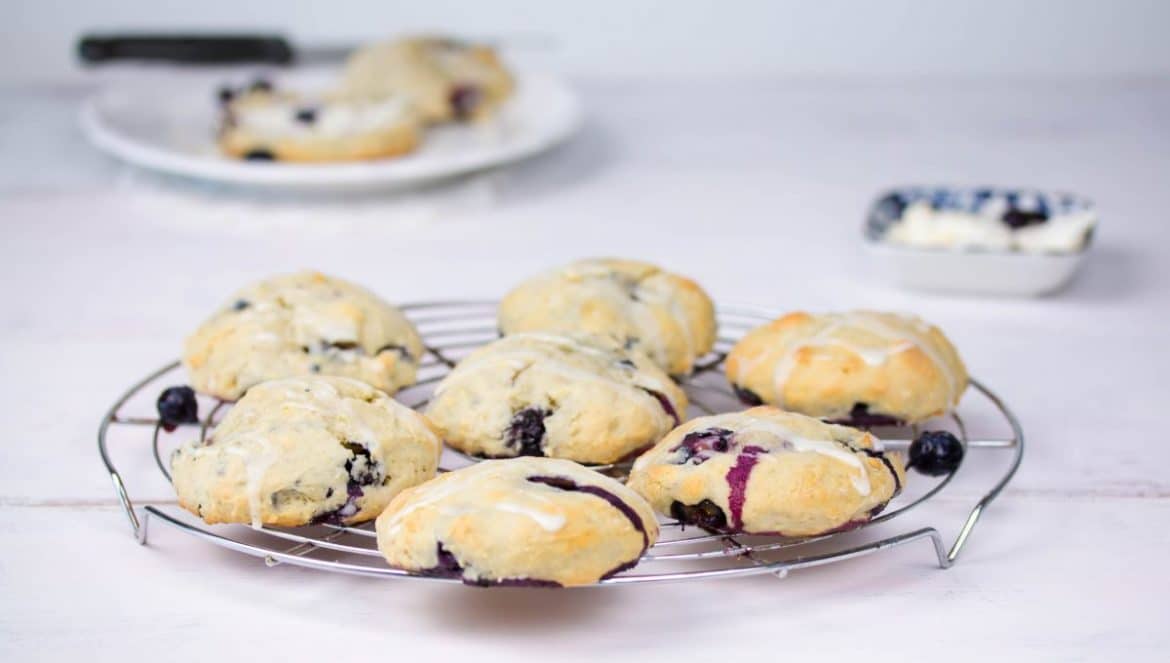 Rezept für Blueberry Scones