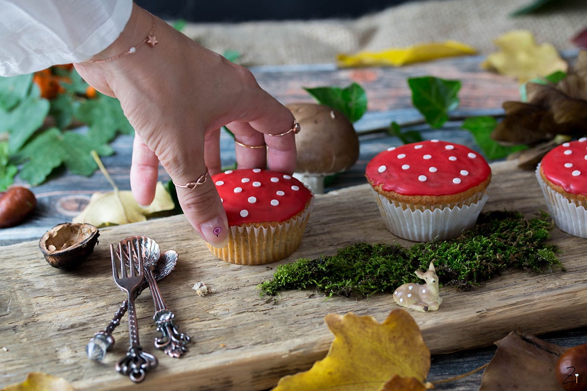 La culinaria: spanisch essen in freiburg Rezept für herbstliche Fliegenpilz Muffins