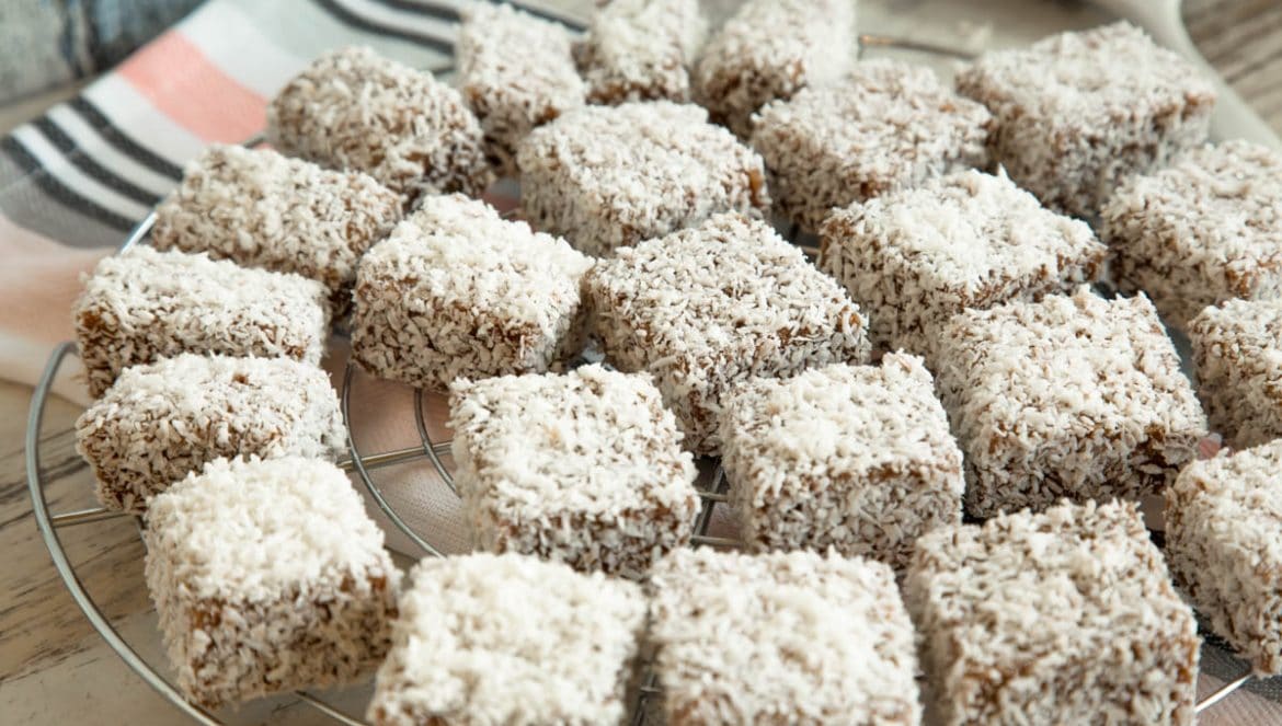 Rezept für australische Lamingtons