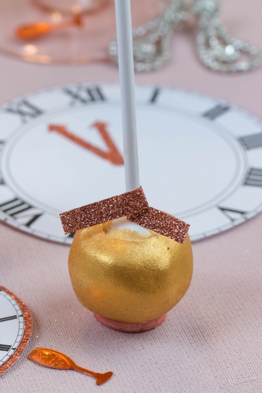 Silvester Idee: Champagner Cake Pops