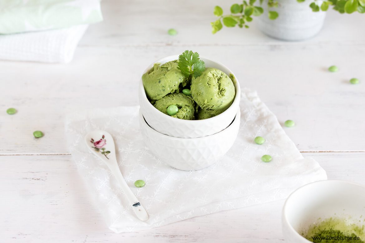 Matcha Eis ohne Eismaschine: Rezept mit nur 3 Zutaten