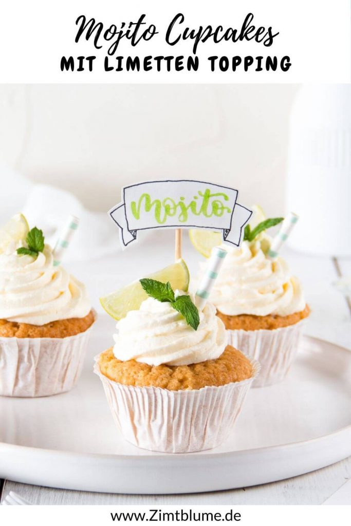 Die besten Mojito Cupcakes