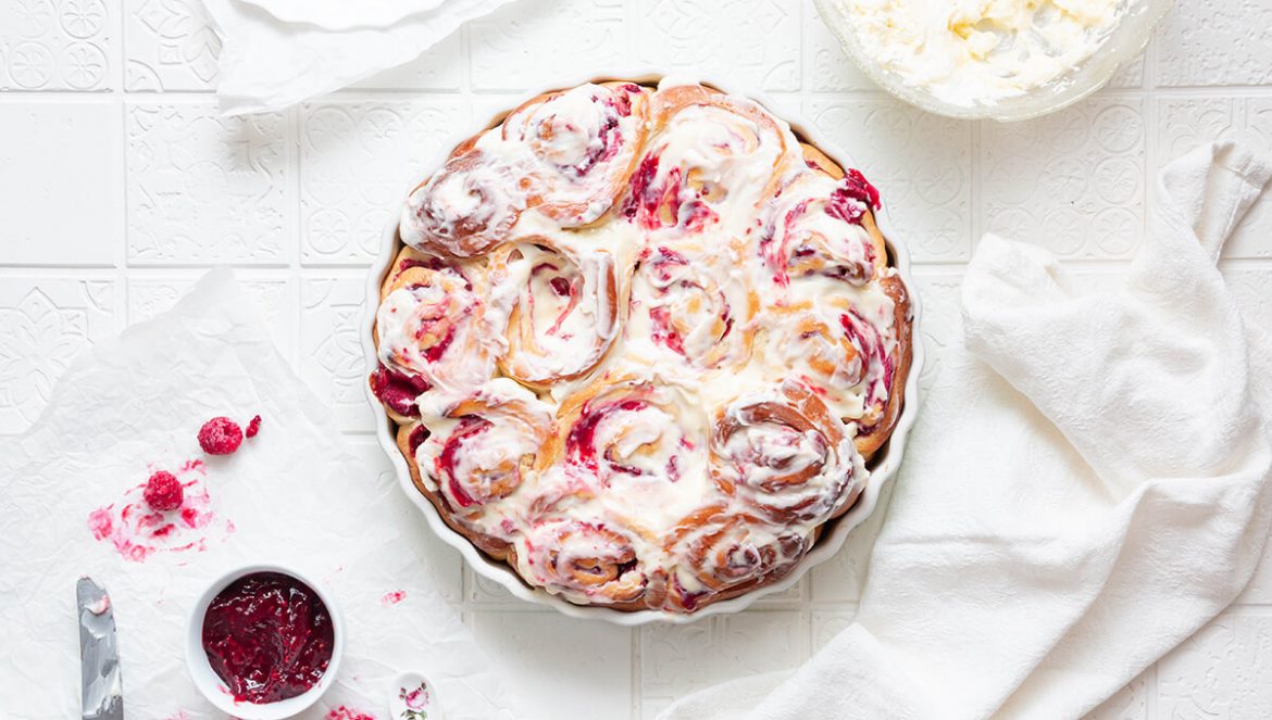 Himbeerschnecken von Zimtblume