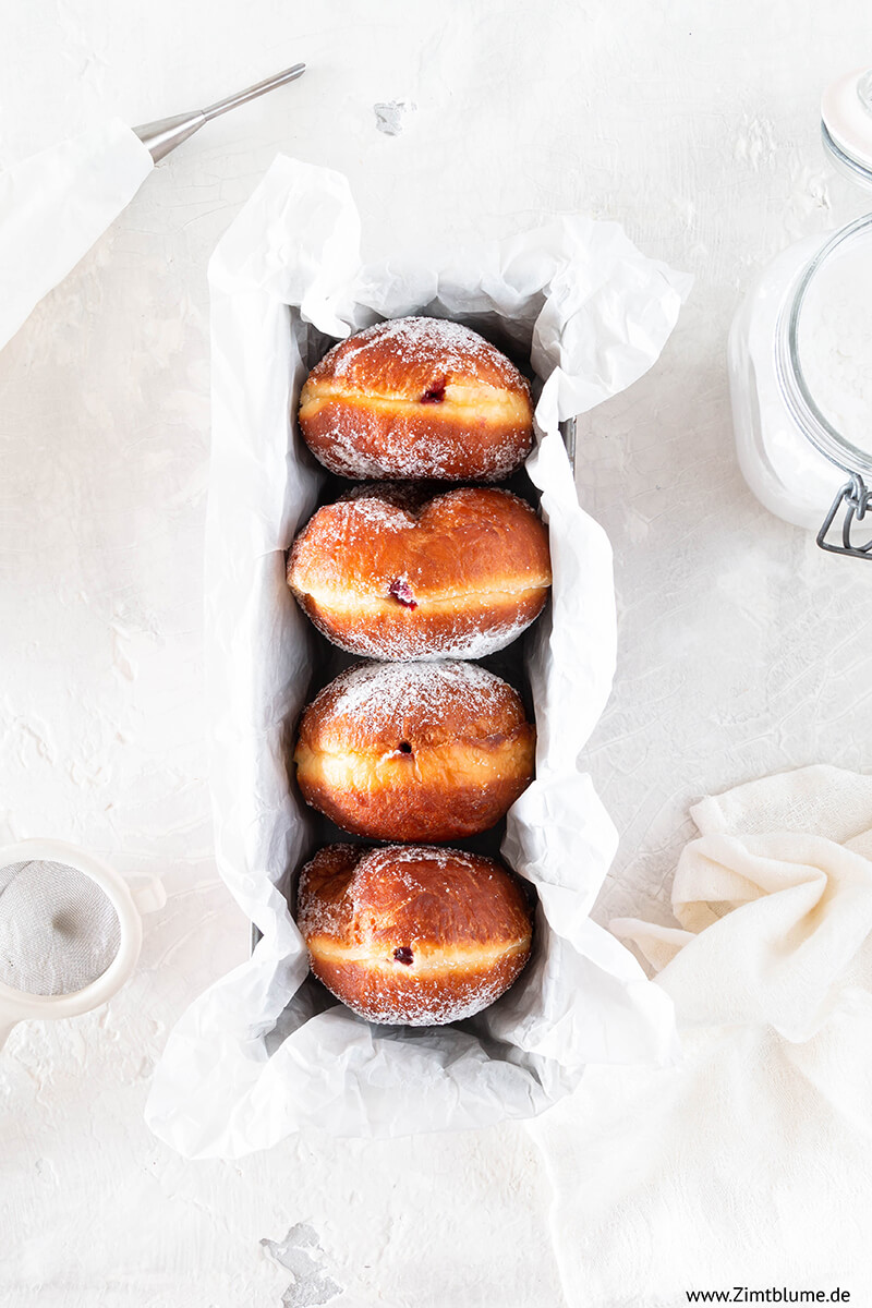 Faschingskrapfen: Krapfen Rezept | Zimtblume.de