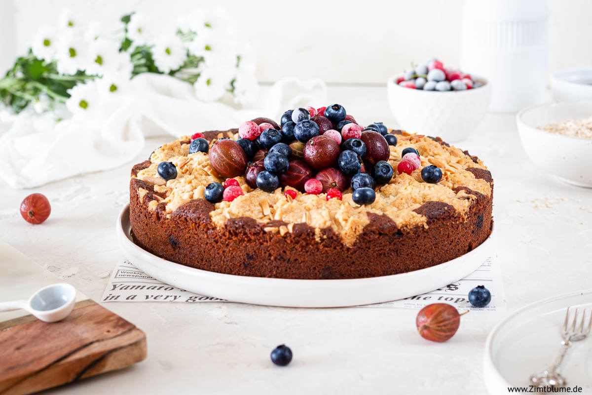 Beerenkuchen: Rezept mit Streuseln | Zimtblume.de