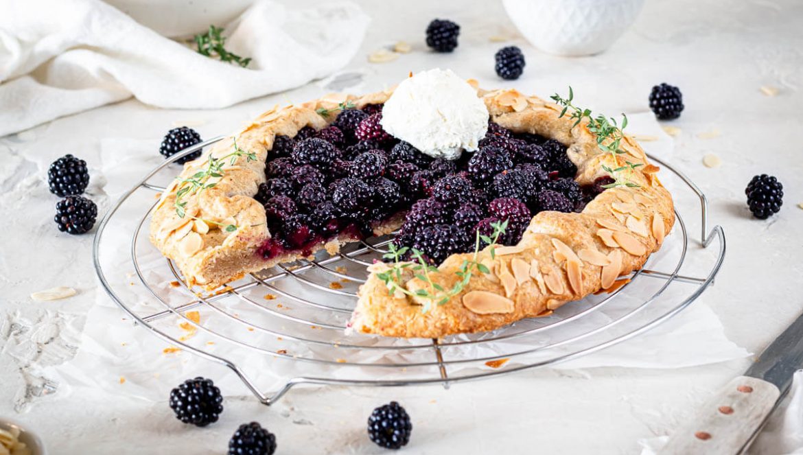 Brombeer Galette Rezept