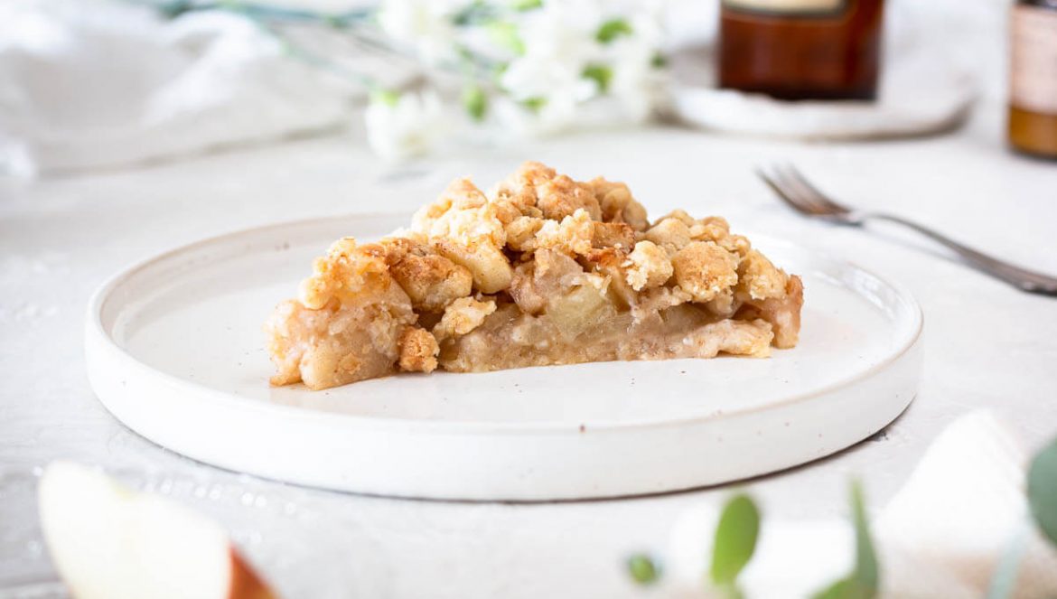 Apfelkuchen mit Streuseln