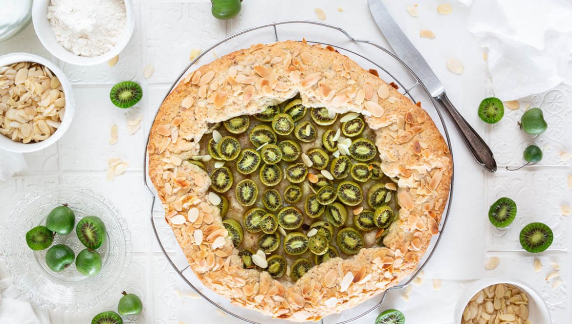 Galette mit Kiwibeeren: Schnelles Rezept