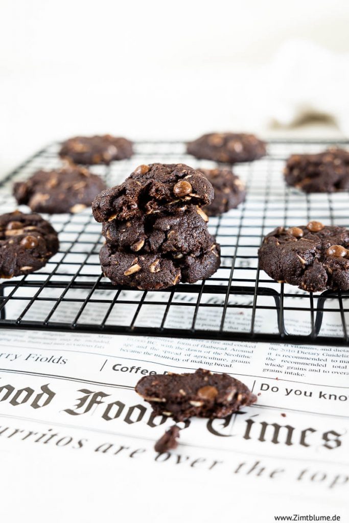 Rezept für Double Chocolate Cookies