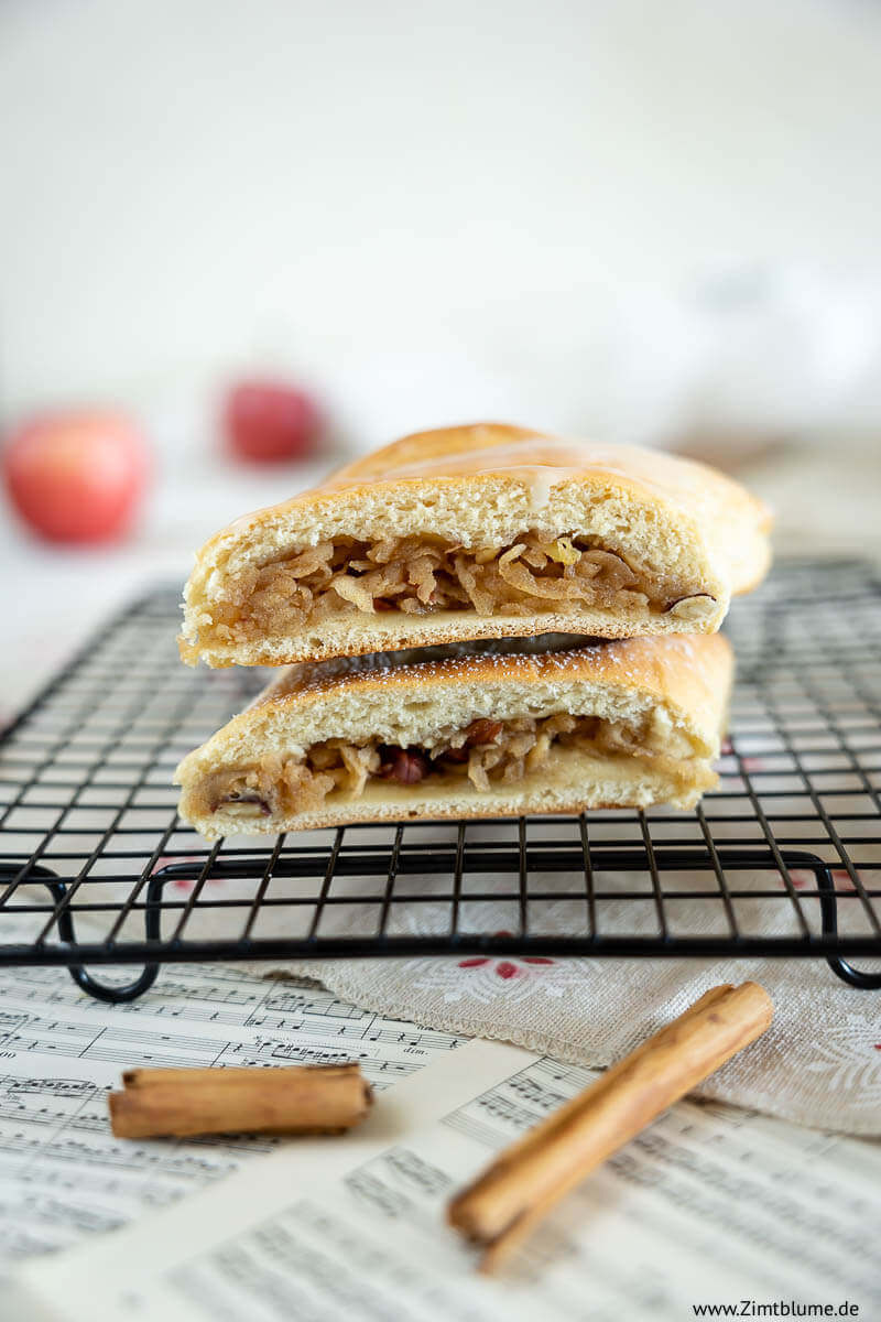 Apfeltaschen aus Hefeteig | Zimtblume.de Apfeltaschen aus Hefeteig | Zimtblume.de