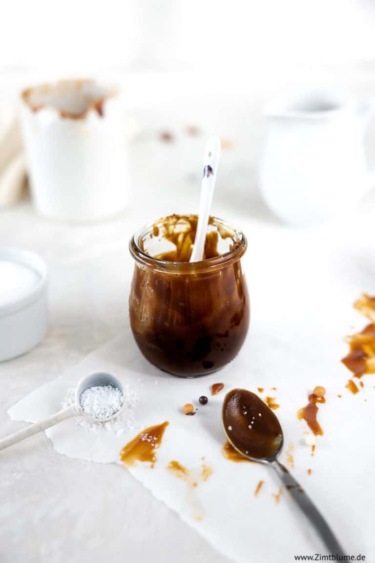 Karamellsauce | Das beste Rezept für Salzkaramell