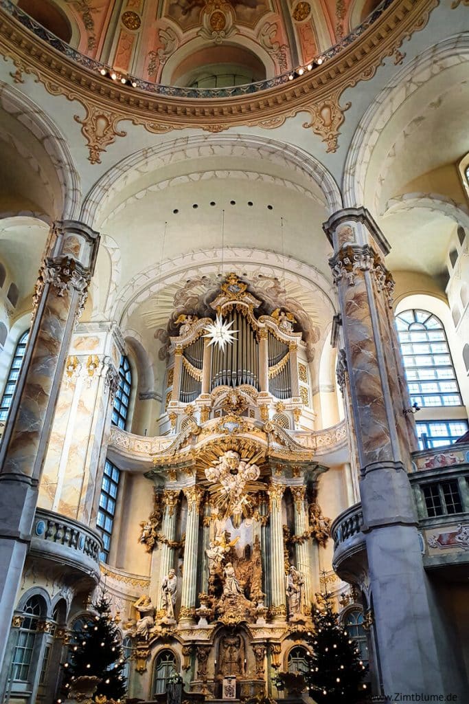 Frauenkirche Dresden Architektur, innen