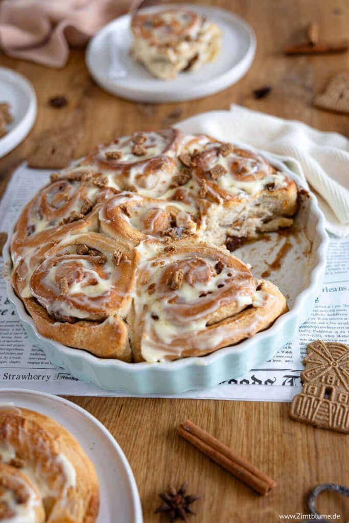Spekulatius Schnecken Rezept