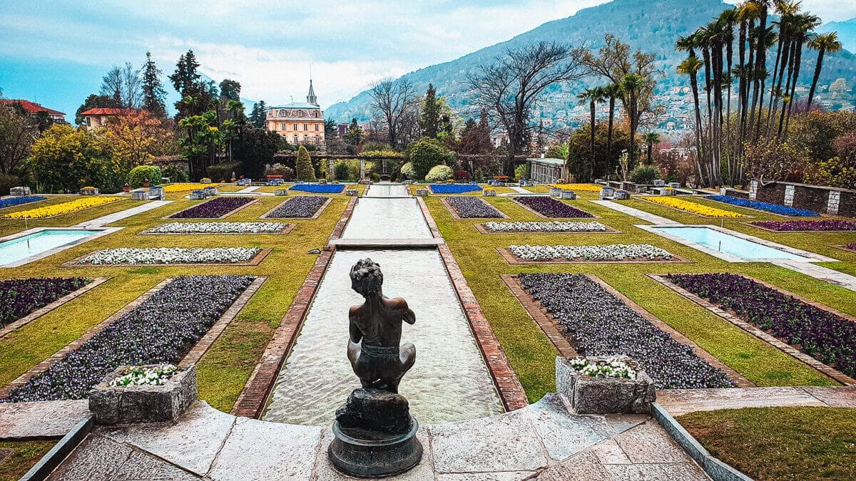 Gärten der Villa Taranto am Lago Maggiore