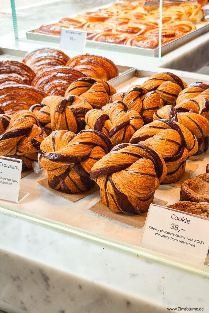 Auslage der Bäckerei Andersen and Maillard, Kopenhagen