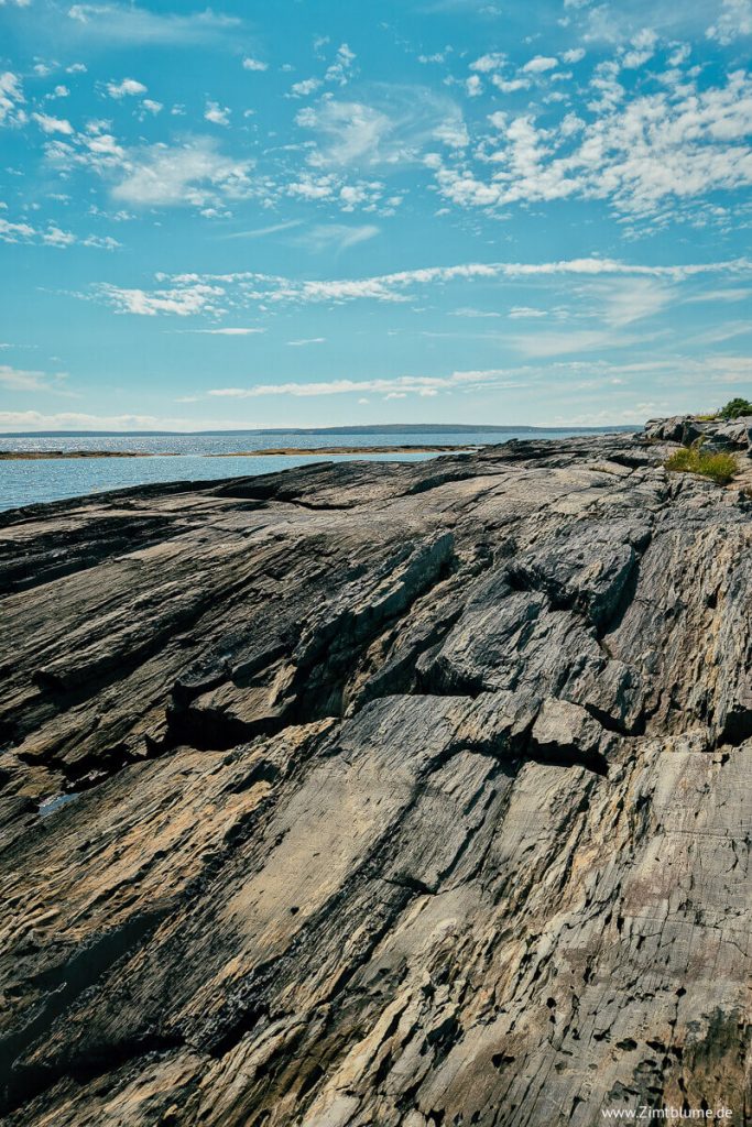 Schieferfelsen Blue Rocks