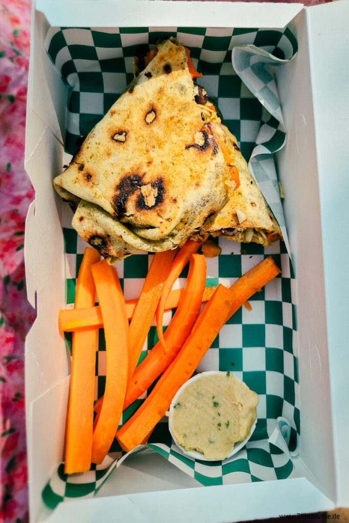 Veganer Burrito von der LaHave Bakery