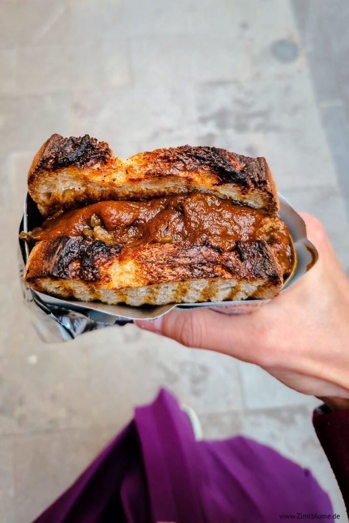 Auberginen Sandwich von Casa Bravo, Valencia