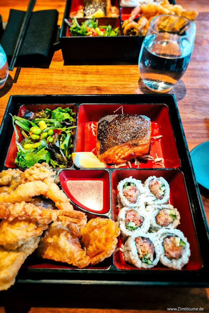 Bento Box vom Restaurant Kyo, Montreal