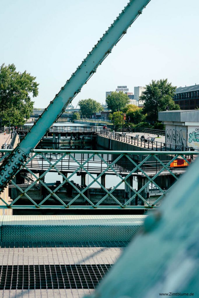 Charlevoix Brücke, Spaziergang am Fluss, Montreal