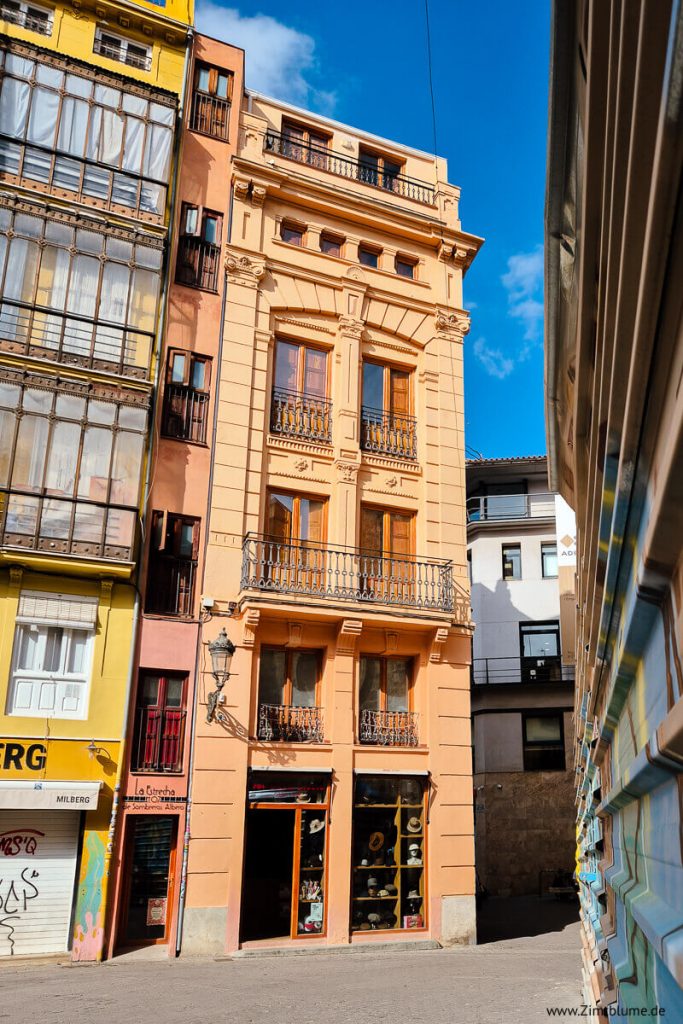 Das schmalste Haus Valencias (Europas)