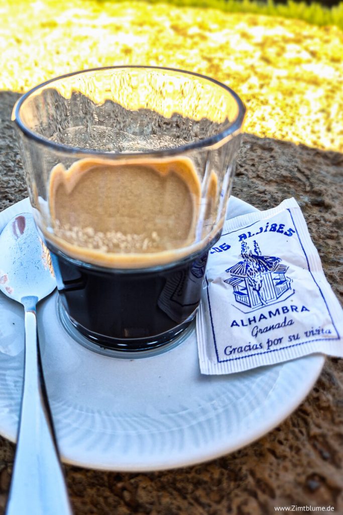 Espresso los Aljibes Bar, Alhambra Granada