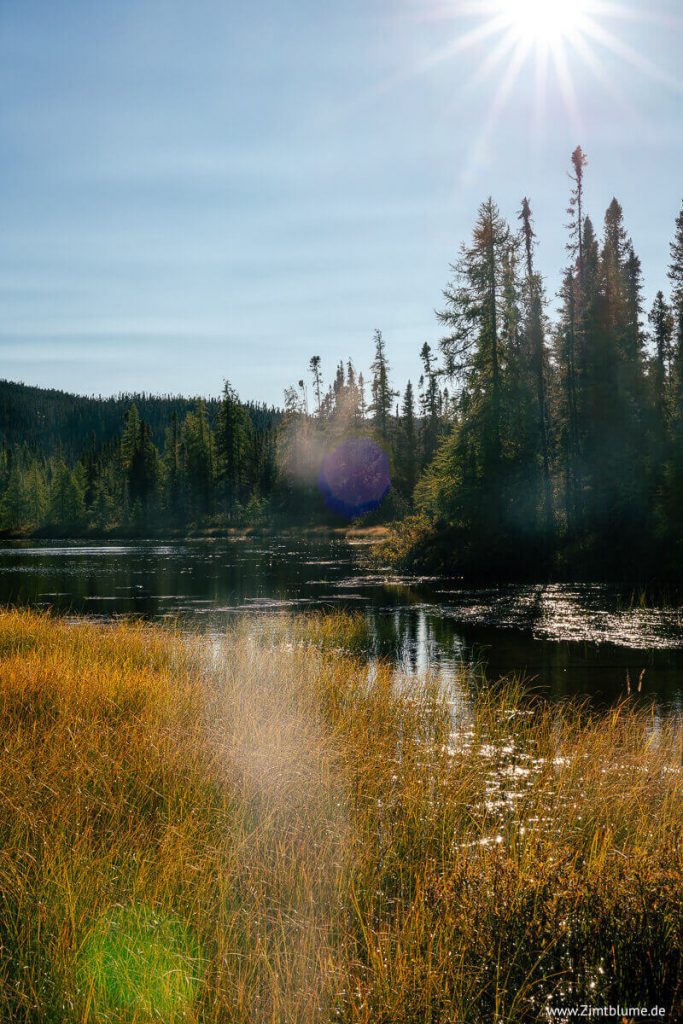 Wunderschöne Landschaft von Parc national des Grands-Jardins
