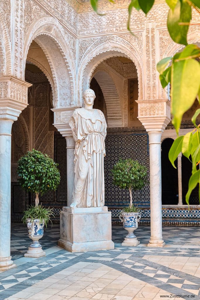 Statue in der Casa de Pilatos