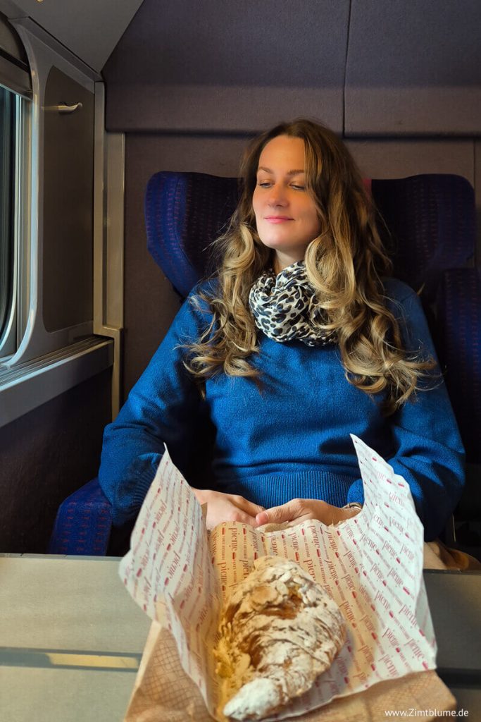 Zimtblume im Zug nach Córdoba