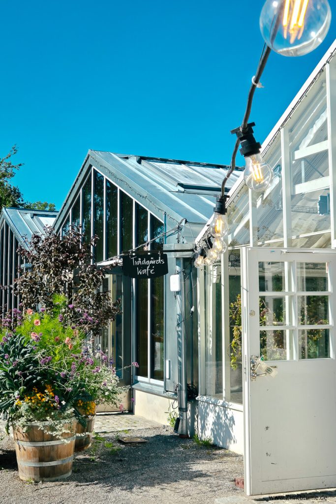 Rosendals Trädgård Gewächshaus von außen